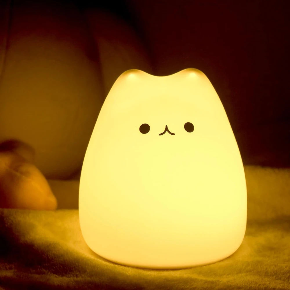 Cute Cat Lamp Kitty Night Light Baby