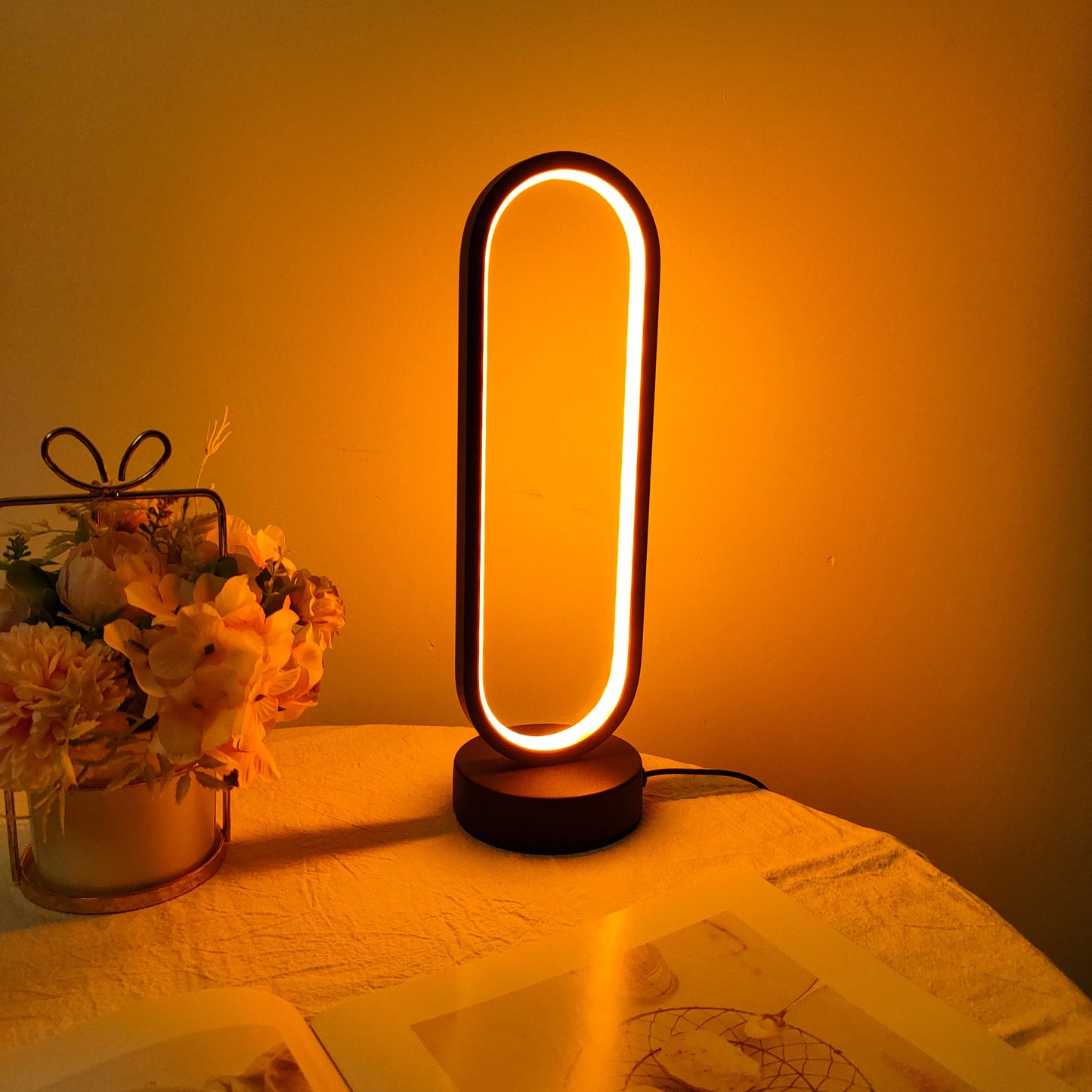 Ring Lamp Living Room Night Light