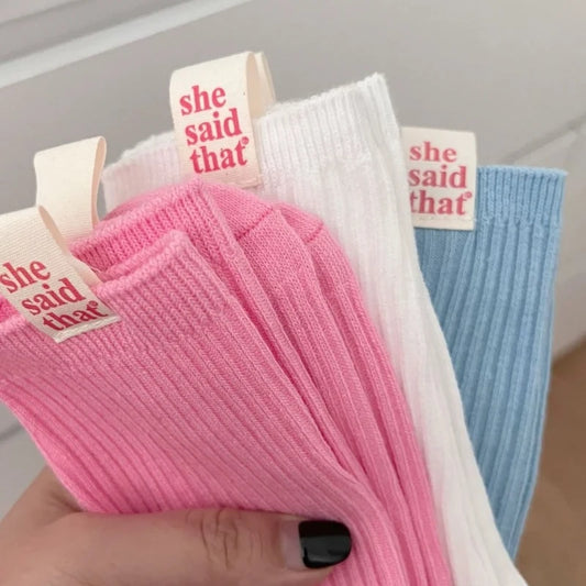 Hot Retro Socks - She Said That